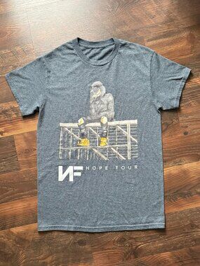 NF "Hope Tour 2023" Fanart Design - Charcoal Gray